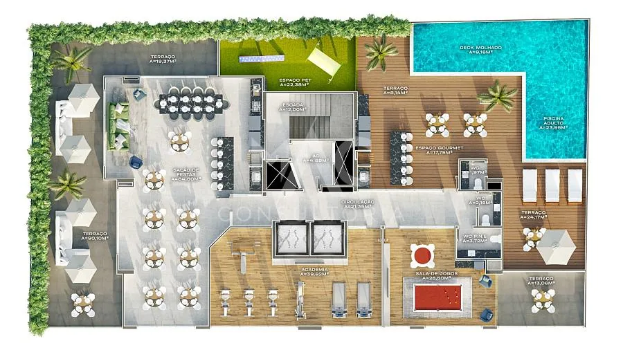 Apartamento no Edifício Torre D' Aquino