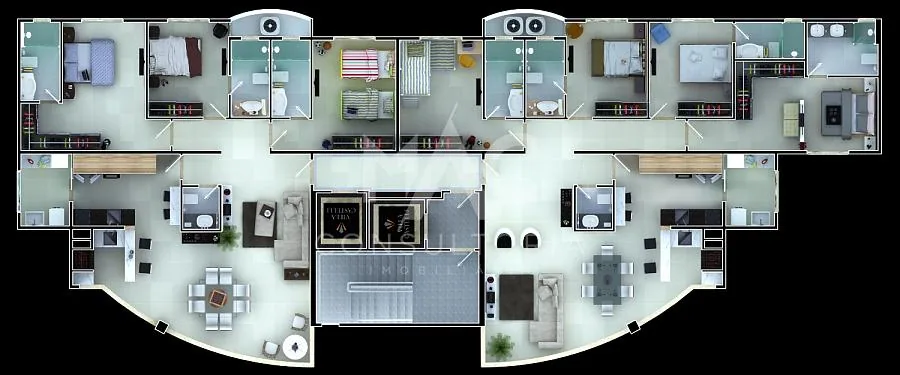Apartamento no Edifício Villa Castelli